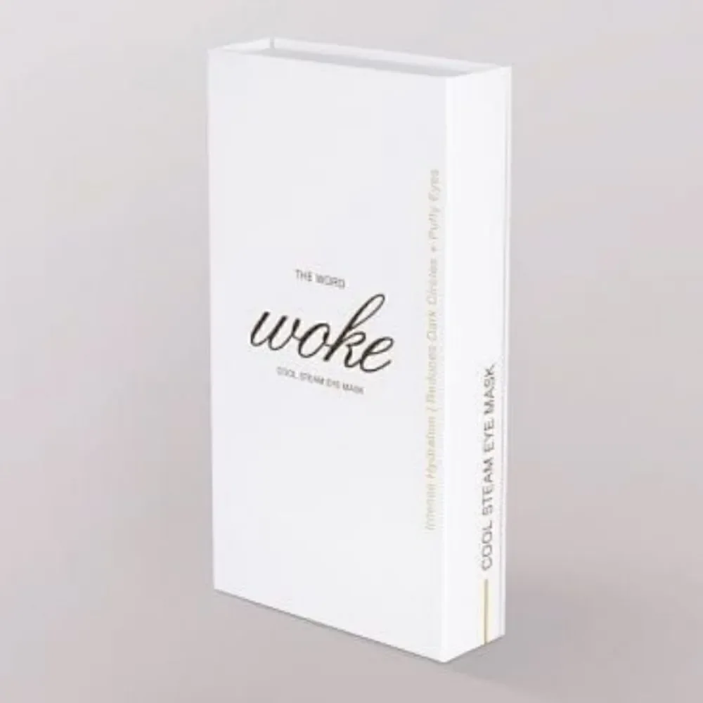 The Word Woke Cool Steam Eye Mask Kit - NWT